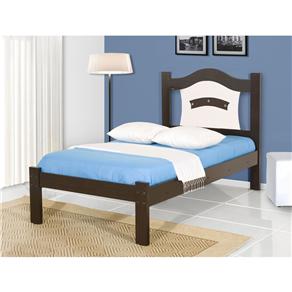 Cama Solteiro Gelius Smart - Tabaco