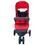 Carrinho de Bebê Ayoba! Jogger 30197F - Vermelho/Azul-Marinho