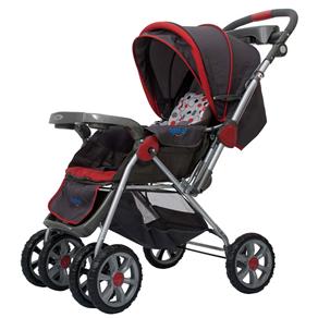 Carrinho de Bebê Ayoba! Supreme PCO-06F - Vermelho