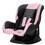 Cadeira para Automóvel Ayoba! Happy Baby PSI-03R - 0 a 18 Kg - Rosa/Cinza