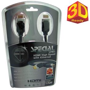 Cabo HDMI Diamond Cable Special Series High Speed 1.4 JX-1020 - 1,5 m