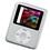 MP4 Player Mixlaser MP-428 2GB c/ Rádio FM e Gravador de Voz - Prata