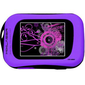 MP4 Player Mixlaser Fit Sport ES-180 4GB c/ Rádio FM e Gravador de Voz - Roxo