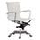 Cadeira Giratória Home Office Soho com Regulagem de Altura à Gás - Branco - Importado