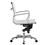 Cadeira Giratória Home Office Soho com Regulagem de Altura à Gás - Branco - Importado