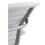 Cadeira Giratória Home Office Soho com Regulagem de Altura à Gás - Branco - Importado