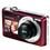 Câmera Digital Samsung EC-PL100ZBPPBR Rosa c/ 12,2 MP, LCD 2,7", Zoom Óptico 3x, Detector de Face e Sorrisos + 2 Cartões 2GB + Bolsa Rosa