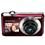 Câmera Digital Samsung EC-PL100ZBPPBR Rosa c/ 12,2 MP, LCD 2,7", Zoom Óptico 3x, Detector de Face e Sorrisos + 2 Cartões 2GB + Bolsa Rosa