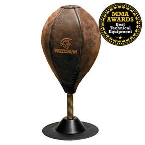 Punching Ball de Mesa Pretorian PNME-010 MR em Couro - Marrom