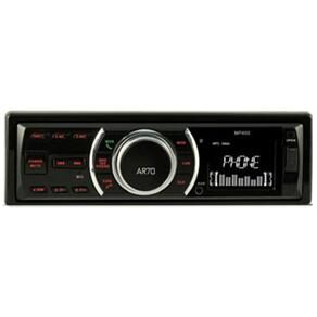 MP3 Player AR70 MP400 c/ Entrada Auxiliar Frontal, Entrada USB, Slot p/ Cartão, Bluetooth e Interface c/ iPod