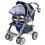 Conjunto Carrinho de Bebê Burigotto Línea + Cadeira para Automóvel Burigotto Touring Chipre