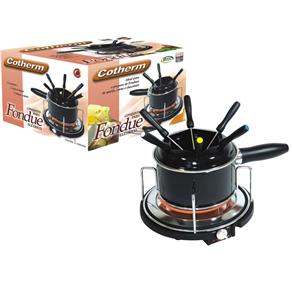 Conjunto p/ Fondue Cotherm Elétrico 110v - Preto