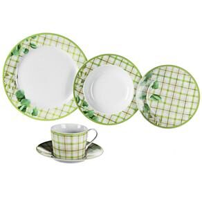 Aparelho de Jantar e Chá Inova Picnic D144544 - 20 Peças