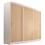 Guarda-Roupa Móveis Europa Rubi Branco/Maple c/ 3 Portas + 2 Bandejas Small Tramontina