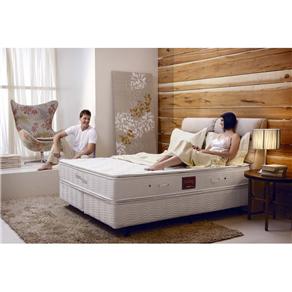 Colchão Queen Size Americanflex Romeu e Julieta Branco - 26x158