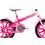 Bicicleta Aro 16 Caloi Barbie c/ Rodinhas - Rosa