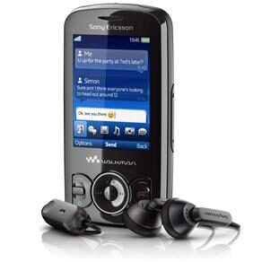 Celular Desbloqueado Sony Ericsson W100 Walkman™ Preto c/ Câmera 2MP, Rádio FM, Bluetooth, Fone de Ouvido e Cartão de 2GB