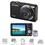Câmera Digital Samsung ST50 Preta c/ 12.2MP, Zoom Óptico 3x, LCD 2,7" e Cartão 2GB 