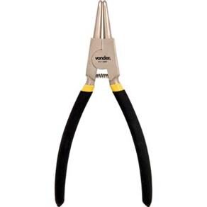 Alicate p/ Anéis Externos 8.1/2" Vonder c/ Bico Curvo e Cabo Preto