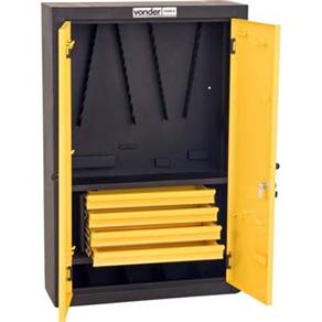 Armário p/ Ferramenta e Parafuso Vonder VAM-2 c/ 4 Gaveta - Amarelo/Preto