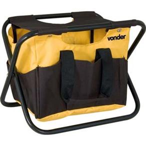 Banqueta c/ Porta Ferramentas Vonder BQ-001 - Amarelo/Preto