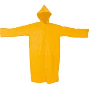 Capa p/ Chuva de PVC Vonder Tam. G c/ Manga, Capuz e s/ Forro