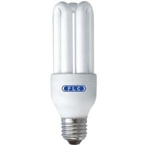 Lâmpada FLC Eletrônica 3U Compacta Flúor - Amarela - 20W