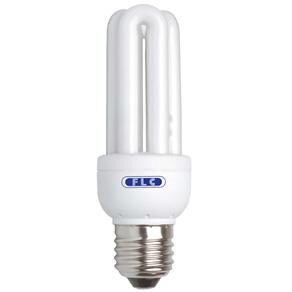 Lâmpada FLC Mini Eletrônica Compacta Flúor - Amarela - 11W