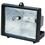 Refletor FLC Halógena s/ Lâmpada - Preto - 300 ou 500W