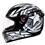 Capacete Mixs MX Fokker Paint Tamanho 60 - Prata