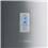 Refrigerador Bosch Frost Free Space REBS49WD c/ Dispenser de Água e Painel LCD Full Electronic - Inox - 445 L
