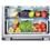 Refrigerador Bosch Frost Free Space REBS49WD c/ Dispenser de Água e Painel LCD Full Electronic - Inox - 445 L