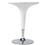 Mesa Fixa Importada Alta Stool Redonda - Branca
