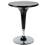 Mesa Fixa Importada Alta Stool Redonda - Preta
