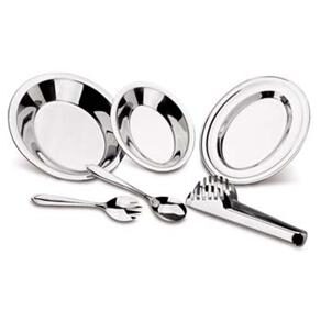 Conjunto de Baixelas Tramontina Service Inox - 6 Peças