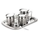 Conjunto p/ Chá e Café Tramontina Lady Inox - 6...