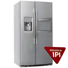 Refrigerador Side by Side GE 26 PSZ26 com Home Bar - 629 L - 110V