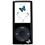 MP4 Player Logic FL670 Preto 4GB c/ Rádio FM, Gravador de Voz, Visor 1.8" e Micro SD