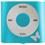 MP4 Player Logic FL670 Azul 4GB c/ Rádio FM, Gravador de Voz, Visor 1.8" e Micro SD