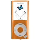 MP4 Player Logic FL670 Laranja 4GB c/ Rádio FM,...