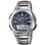 Relógio Masculino Anadigi Casio Standard AQ-180WD-2AV - Inox/Azul