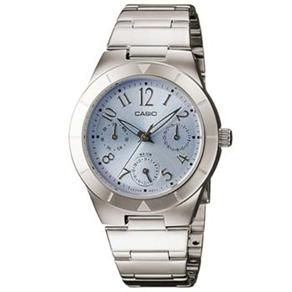 Relógio Unissex Analógico Casio LTP-2069D-22 - Inox/Azul