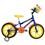 Bicicleta Aro 16 Houston Nic NC16J c/ Rodinhas - Azul