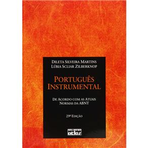 Livro - Português Instrumental - Dileta Silveira Martins e Lúbia Scliar Zilberknop
