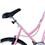 Bicicleta Aro 24 Houston Bristol Peak BR24PKJ 21 marchas c/ Cesta - Prata/Rosa Munique