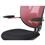 Cadeira Office Chromium com Regulagem de Altura à Gás Preto/Vermelho - Importado