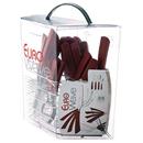Conjunto de Talher Euro Home Wave Vermelho c/ 2...