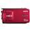 Filmadora Digital Sanyo VPC-TH1 HD Vermelha c/ LCD 3,0" e Zoom Óptico 30x + Pen Drive SanDisk Cruzer Blade 2GB  + HD Externo 120GB Preto