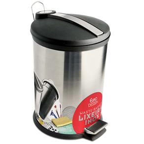 Lixeira Euro Home JXLS5L c/ Pedal - 5 L
