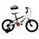 Bicicleta Aro 16 Track & Bikes Traxx Boy c/ Capacete - Preto/Branco